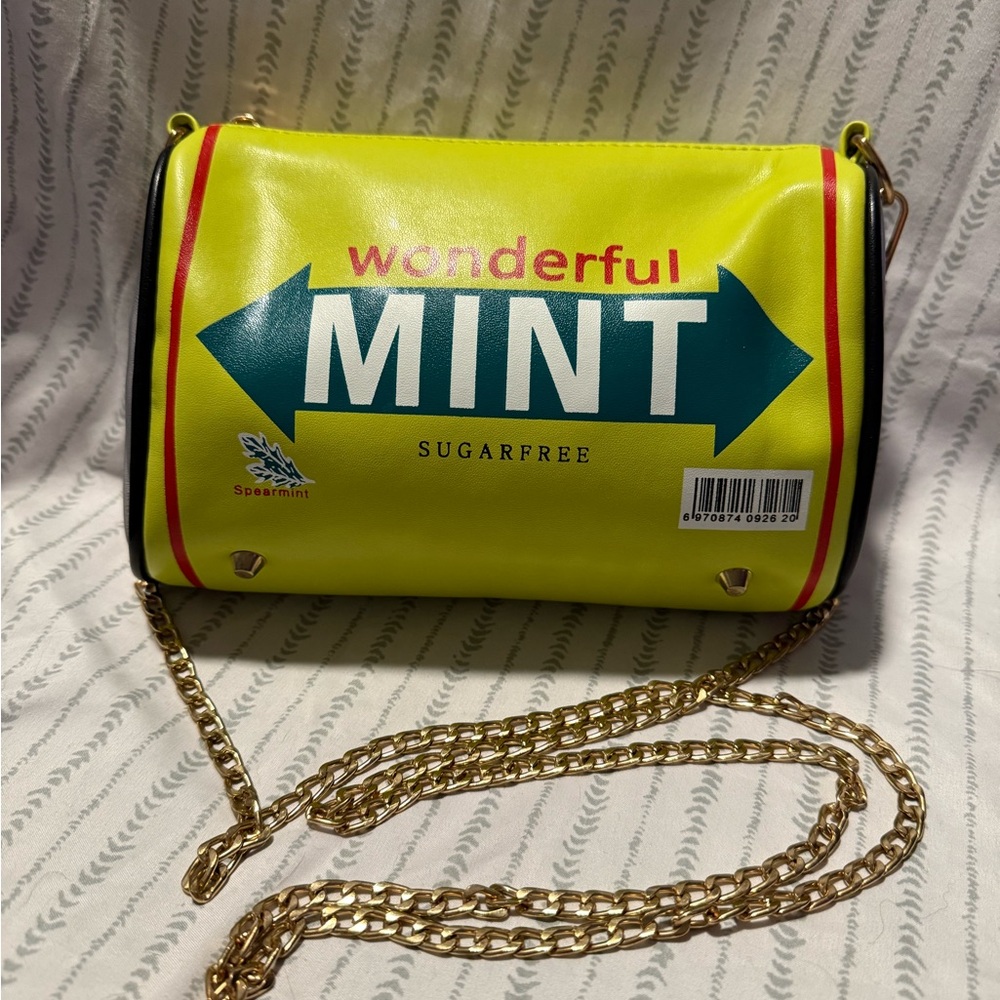 Wonderful Mint Green Novelty Crossbody Bag